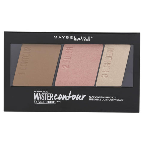 Maybelline Facestudio Master Contour Face Contouring Kit, Medium to Deep, 1 Count