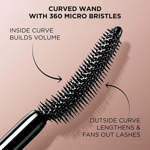 Lancôme Lash Idôle Lash-Lifting & Volumizing Mascara - Black Mascara for Instant Volume, Length & Lift - Smudge Proof & up to 24H Wear - Black