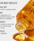 Olaplex No. 7 Bonding Oil, Concentrated High Shine Oil, Heat Protectant, Visibly Smooths & Softens Hair, Added Color Vibrancy, up to 72 Hour Frizz Control, for All Hair Types, 1 Fl Oz