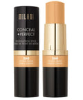 Milani Conceal + Perfect Foundation Stick - Sand Beige (0.46 Ounce) Vegan, Cruelty-Free Cream Foundation - Cover Under-Eye Circles, Blemishes & Skin Discoloration for a Flawless Finish