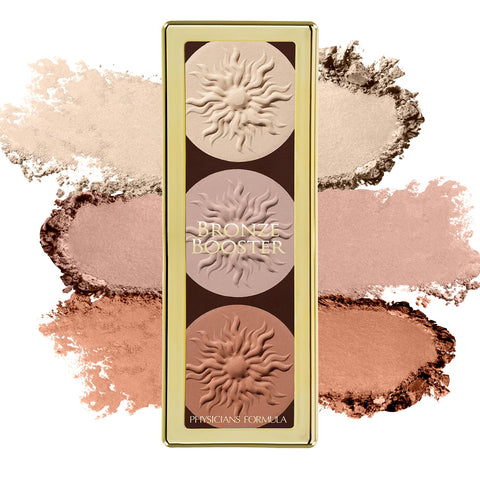 Physicians Formula Bronze Booster Highlight & Contour Powder Palette, Matte Sculpting,-Fragrance Free, Paraben Free, Gluten Free, Dermatologist Tested