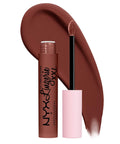 NYX PROFESSIONAL MAKEUP Lip Lingerie XXL Matte Liquid Lipstick - Strip'D down (Coral Beige)