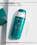 Kerastase Resistance Sérum Thérapiste Hair Serum | Strengthening Hair Serum & Heat Protectant | Dual Oil & Cream Mix | for Weak, Over-Processed and Damaged Hair | 1.01 Fl Oz