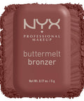 NYX PROFESSIONAL MAKEUP Matte Buttermelt Bronzer, Longwear Face Makeup with up to 12 Hours of Wear, Vegan Formula - Butta Biscuit