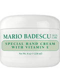 Mario Badescu Hand Cream with Vitamin E for Dry Cracked Hands, Moisturizing, Light and Fast-Absorbing, Ideal for All Skin Types