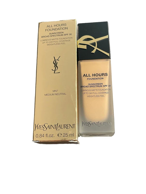 All Hours Foundation SPF 30 - MN7 by Yves Saint Laurent for Women - 0.85 Oz Foundation