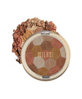 Milani Illuminating Face Powder - Amber Nectar (0.35 Ounce) Cruelty-Free Highlighter, Blush & Bronzer in One Compact to Shape, Contour & Highlight