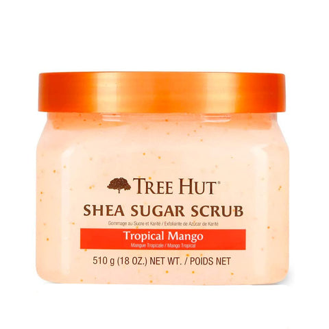 Tree Hut Vanilla Shea Sugar Exfoliating & Hydrating Body Scrub, 18 Oz