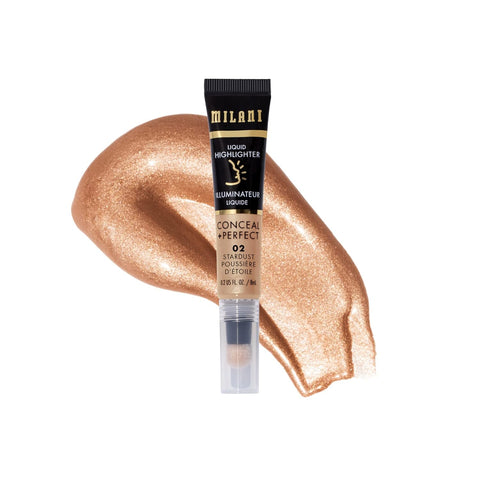 Milani Conceal + Perfect Undereye Brightener for Treating Dark Circles, Face Lift Collection - Rose