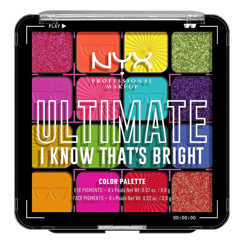 NYX PROFESSIONAL MAKEUP Ultimate Shadow Palette, Eyeshadow Palette - Ultimate Queen