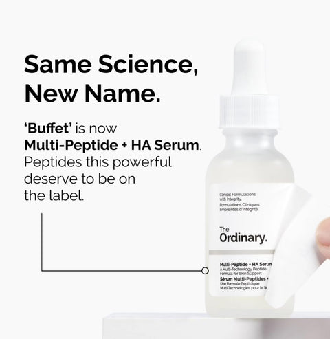 The Ordinary Multi-Peptide + HA Serum - 2 Fl Oz / 60 Ml - JUMBO SIZE