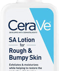 Cerave SA Lotion for Rough & Bumpy Skin | Vitamin D, Hyaluronic Acid, Lactic Acid, Niacinamide & Salicylic Acid Lotion | Rough and Bumpy Skin Lotion |Gentle Exfoliating Body Lotion | 19 Ounce