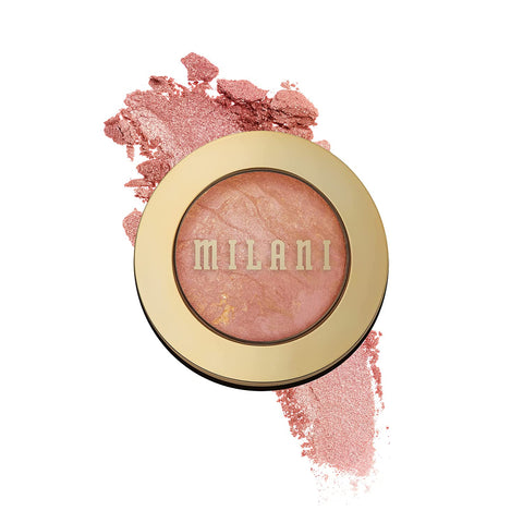 Milani Baked Blush - Corallina (0.12 Ounce) Cruelty-Free Powder Blush - Shape, Contour & Highlight Face for a Shimmery or Matte Finish