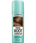 Hair Color Root Cover up Temporary Gray Concealer Spray Light Brown (Pack of 2) (Packaging May Vary)