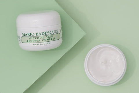 Mario Badescu Glycolic Skin Renewal Complex - Face Cream with Glycolic Acid - Face Moisturizer for Dry Skin, Reduces Wrinkles and Fine Lines, 1 Oz