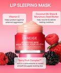 LANEIGE Lip Sleeping Mask: Nourish, Hydrate, Vitamin C, Murumuru & Shea Butter, Antioxidants, Flaky, Dry Lips