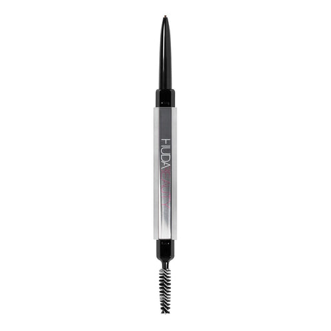 HUDA BEAUTY #Bombbrows Microshade Brow Pencil Black Brown