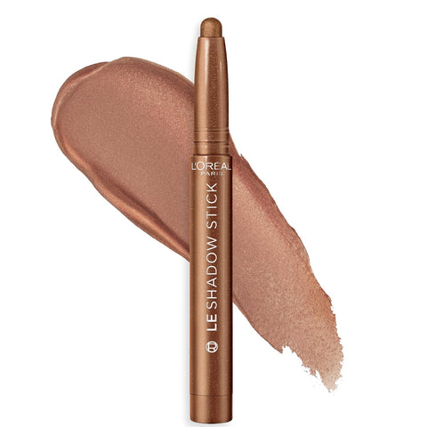 Makeup Paradise Le Shadow Stick Eyeshadow, Blendable, Smudge-Resistant, Cream Eyeshadow, 115 Twinkly Rose (Shimmering Champagne), 0.05 Oz