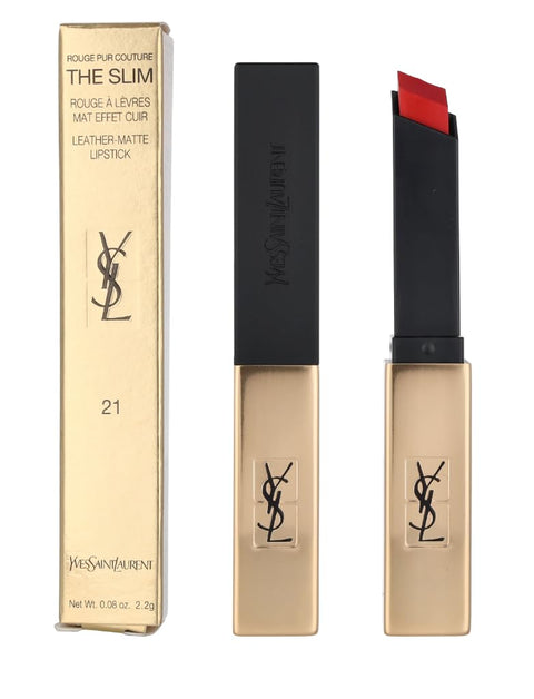 Yves Saint Laurent Rouge Pur Couture the Slim Matte Lipstick - 10 Corail Antino Women 0.08 Oz