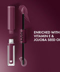 NYX PROFESSIONAL MAKEUP Shine Loud, Long-Lasting Liquid Lipstick with Clear Lip Gloss - Make It Work (Cool-Toned Plum)