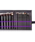 SHANY Makeup Brushes Artisan Easel Elite Cosmetics Make up Brush Set, Complete Kabuki Makeup Brush Set with Standing Convertible Makeup Brush Holder Storage - 18 Pcs