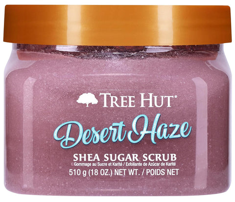 Tree Hut Vanilla Shea Sugar Exfoliating & Hydrating Body Scrub, 18 Oz