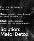 L’Oreal Professionnel Metal Detox Shampoo | Hard Water Chelating Shampoo | Removes Metal Build up | Protect Color & Add Shine | Paraben & Sulfate Free | for Damaged Hair | for All Hair Types