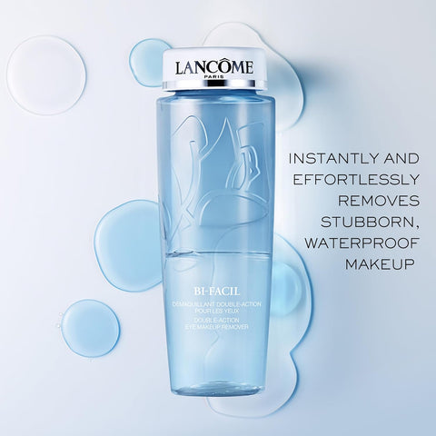 Lancôme Bi-Facil Double Action Eye Makeup Remover with Bi-Phase Formula - Effortlessly Removes Waterproof Makeup