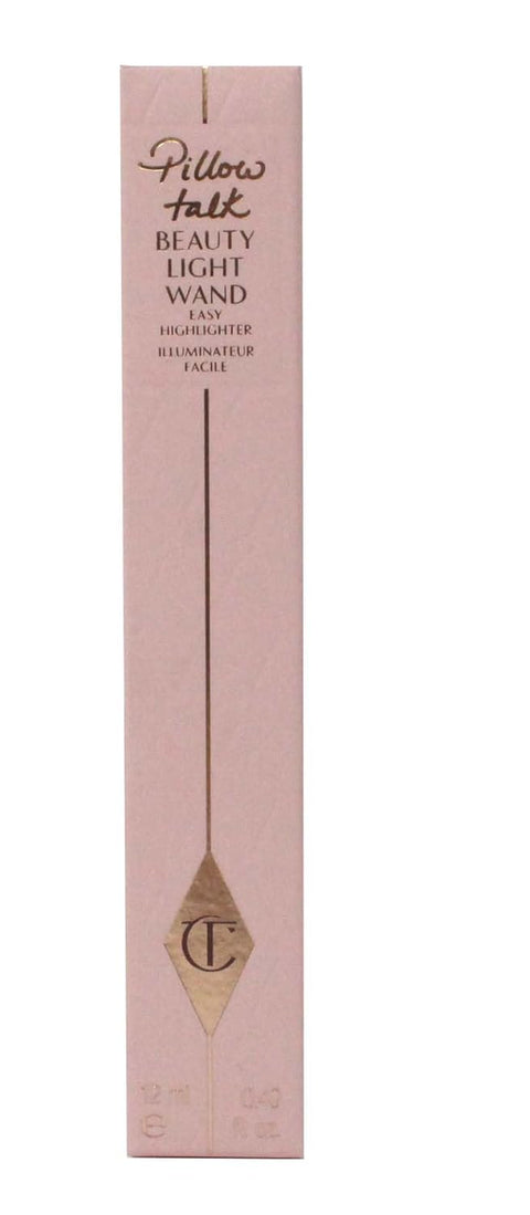 Charlotte Tilbury Pillow Talk Beauty Light Wand Easy Highlighter #Light/Medium, 0.4 Ounce