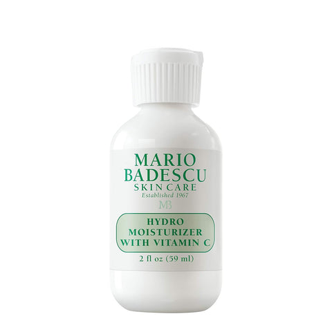 Mario Badescu Hydro Moisturizer with Vitamin C for Combination, Sensitive Skin | Lightweight Face Cream with Vitamin C, 2 Fl Oz