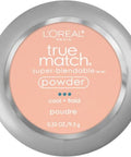 True Match Super Blendable Oil Free Foundation Powder, W2 Light, 0.33 Oz, Packaging May Vary