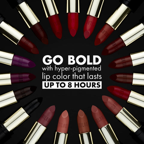 Milani Bold Color Statement Matte Lipstick - I Am Awesome (0.14 Ounce) Vegan, Cruelty-Free Bold Color Lipstick with a Full Matte Finish