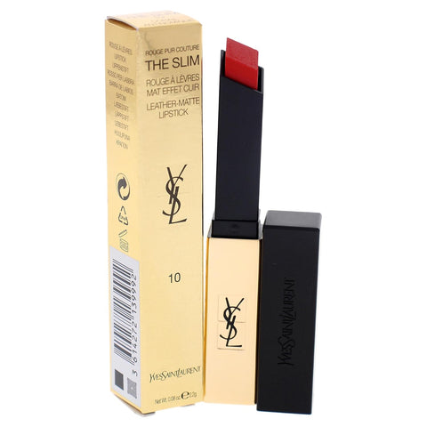 Yves Saint Laurent Rouge Pur Couture the Slim Matte Lipstick - 10 Corail Antino Women 0.08 Oz