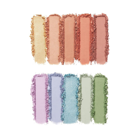 Perfect 10 Eyeshadow Palette, Ten Ultra-Pigmented Bright Shades