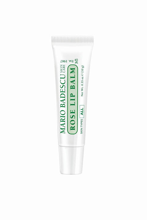 Mario Badescu Moisturizing Lip Balm for Dry Cracked Lips, Infused with Coconut Oil and Shea Butter, Ultra-Nourishing Lip Care Moisturizer for Soft, Smooth and Supple Lips