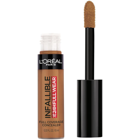 Makeup Infallible Full Wear Waterproof Matte Concealer, Full Coverage, Porcelain, 0.33 Fl. Oz.