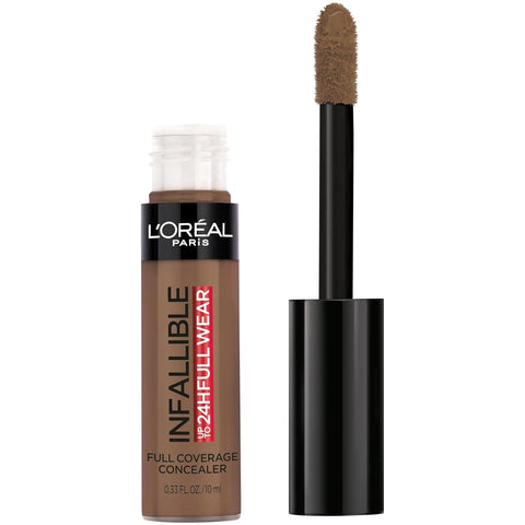 Makeup Infallible Full Wear Waterproof Matte Concealer, Full Coverage, Porcelain, 0.33 Fl. Oz.