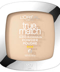 True Match Super Blendable Oil Free Foundation Powder, W2 Light, 0.33 Oz, Packaging May Vary