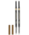 Makeup Brow Stylist Definer Waterproof Eyebrow Pencil, Ultra-Fine Mechanical Pencil, Draws Tiny Brow Hairs and Fills in Sparse Areas and Gaps, Dark Brunette, 0.003 Ounce (Pack of 1)