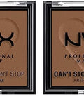 NYX PROFESSIONAL MAKEUP Can'T Stop Won'T Stop Mattifying Pressed Powder - Light