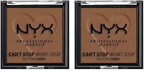 NYX PROFESSIONAL MAKEUP Can'T Stop Won'T Stop Mattifying Pressed Powder - Light