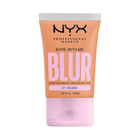 NYX PROFESSIONAL MAKEUP Bare with Me Blur Skin Tint Foundation Make up with Matcha, Glycerin & Niacinamide - Light Neutral