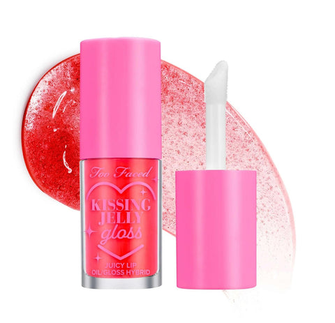 Too Faced Kissing Jelly Lip Oil Gloss, 0.15 Fl.Oz.