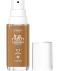 True Match Super-Blendable Foundation, Medium Coverage Liquid Foundation Makeup, N3, Light Medium, 1 Fl Oz