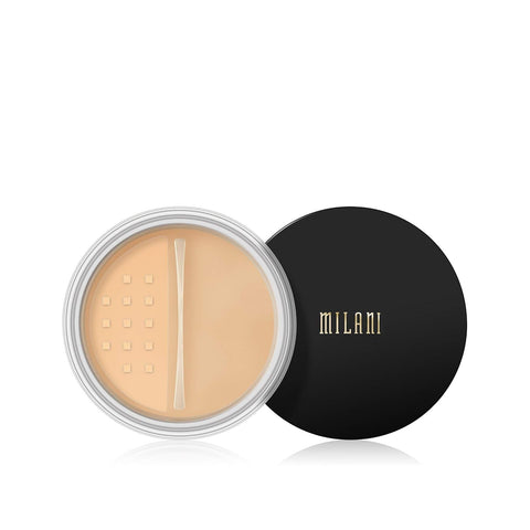 Milani Make It Last Setting Powder - Translucent Medium to Deep (0.12 Ounce) Cruelty-Free Mattifying Face Powder That Sets Makeup for Long-Lasting Wear