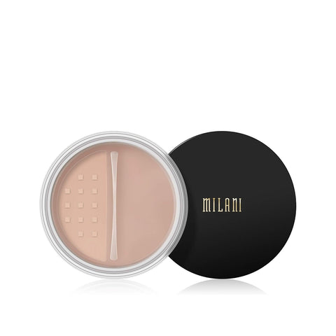 Milani Make It Last Setting Powder - Translucent Medium to Deep (0.12 Ounce) Cruelty-Free Mattifying Face Powder That Sets Makeup for Long-Lasting Wear