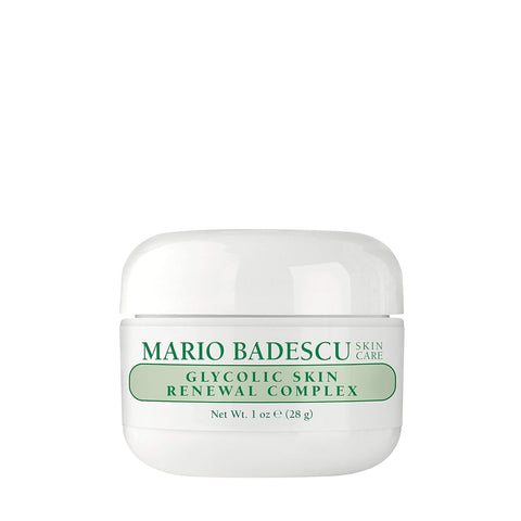 Mario Badescu Glycolic Skin Renewal Complex - Face Cream with Glycolic Acid - Face Moisturizer for Dry Skin, Reduces Wrinkles and Fine Lines, 1 Oz