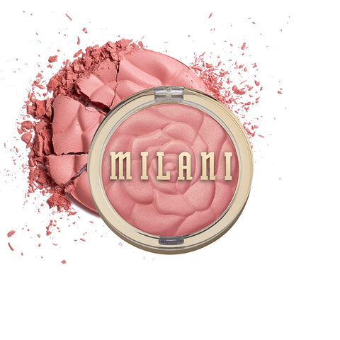 Milani Baked Blush - Corallina (0.12 Ounce) Cruelty-Free Powder Blush - Shape, Contour & Highlight Face for a Shimmery or Matte Finish