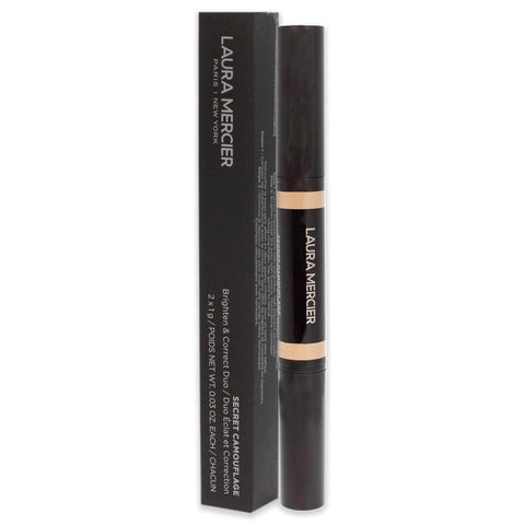 Laura Mercier Secret Camouflage Concealer Duo Stick - 1N Fair with Neutral Undertones Women 2 X1G/ 0.03 Oz