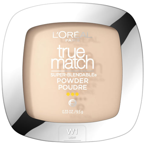 True Match Super Blendable Oil Free Foundation Powder, W2 Light, 0.33 Oz, Packaging May Vary